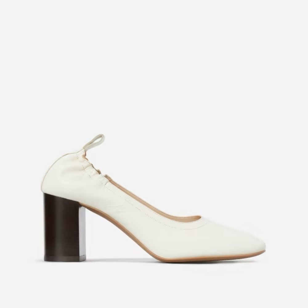 Everlane Day High Heel in Bone - size 9.5